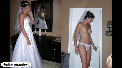 Brides dressed and undressed60fps - Homemade Sex - sunporno.com