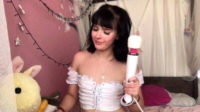 Small titted babe toys her pussy on webcam - drtuber.com