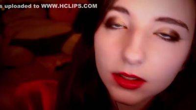 Per Fection - Amateur Brunette With Red Lipstick - hclips.com