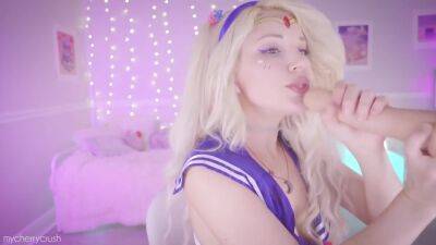 Cherry - My Cherry Crush And Sailor Moon - Amazing Porn Video Big Tits Amateur Try To Watch For Will Enslaves Your Mind - hclips.com