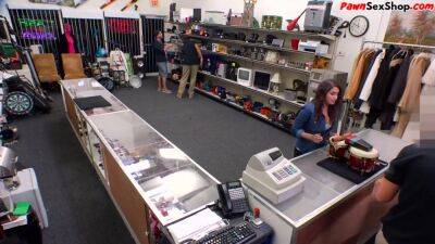 Pawnshop Amateur Publicly Blows In Store Before Swallow - upornia.com