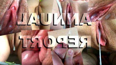 "Our homemade collection of cumshots, creampies and female orgasms for 2022. Part 1" - sunporno.com