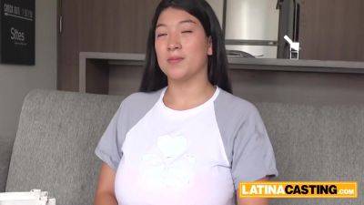 Huge Natural Tits Latina Amateur In Rough Throat Fuck Casting - hclips.com