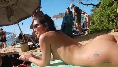 Zoe Bloom's Day Out at the Nude Beach - Amateur Pov - xxxfiles.com