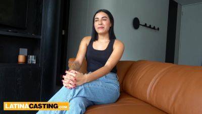 Latina Casting - Cute 18yo Amateur Jizzed By Gringo In Job Interview - hotmovs.com
