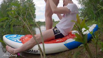 Eric Nuts And Alisa Lovely - He Fucked Me Doggystyle During An Outdoor River Trip - Amateur Couple Sex 5 Min - hclips.com