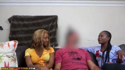 Sasha - African Ebony Threesome - Amateur Best Friends in Intense POV Action - xxxfiles.com