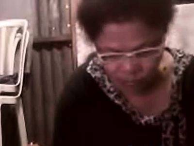 57-Year-Old Asian Granny Flashes on Webcam - drtuber.com