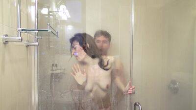 James Deen - Shower sex for a skinny amateur dying to swallow some - xbabe.com